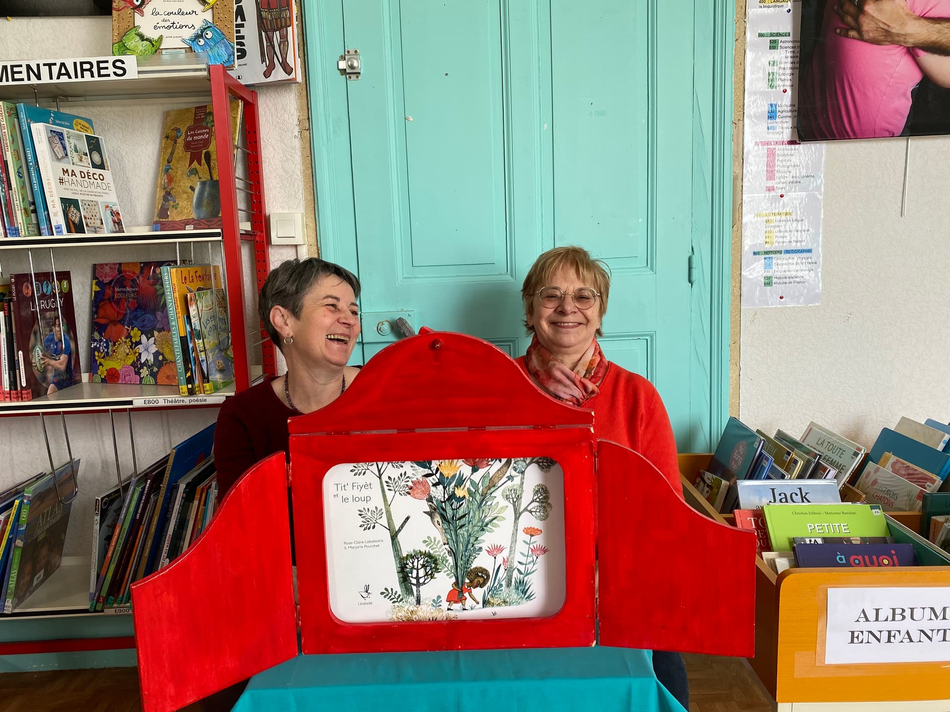 Kamishibai à la bibliothèque du Grand-Serre